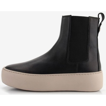 black women`s leather chelsea boots on σε προσφορά