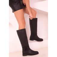  soho black women`s boots 18509
