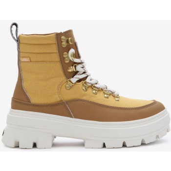 mustard women`s outdoor ankle boots σε προσφορά