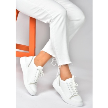 fox shoes white stone detailed casual σε προσφορά