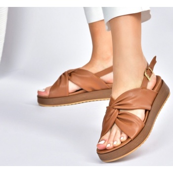 fox shoes camel women`s daily sandals