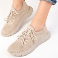  soho beige women`s sneakers 18798