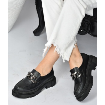 fox shoes black thick soled women`s σε προσφορά