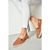  fox shoes p555501103 tan genuine leather women`s shoe