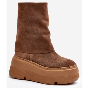 suede women`s zazoo ankle boots on a σε προσφορά