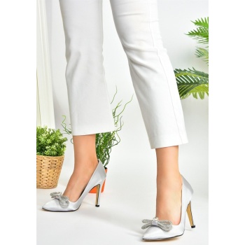 fox shoes women`s stilettos in silver σε προσφορά