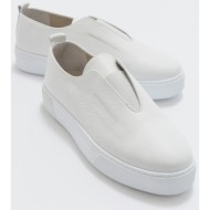  luvishoes ante white leather men`s shoes