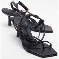  luvishoes mias women`s black heeled sandals
