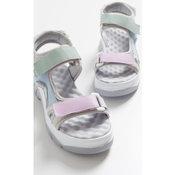 luvishoes women`s gray sandals 4740 σε προσφορά