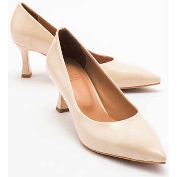 luvishoes women`s pedra nude patent σε προσφορά