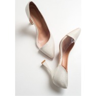  luvishoes 653 mother-of-pearl silky heels women`s shoes