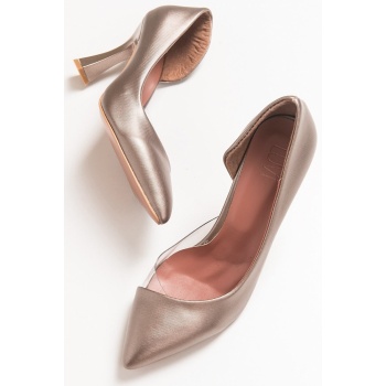 luvishoes 653 copper lara heels women`s