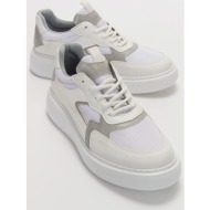  luvishoes aere white gray women`s sports shoes
