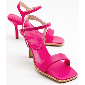 luvishoes women`s novel fuchsia skin