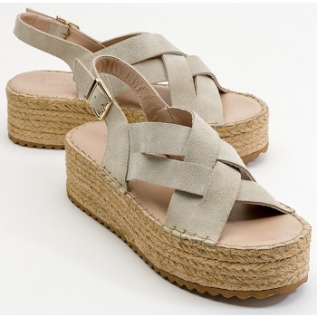 luvishoes lontano women`s beige suede σε προσφορά