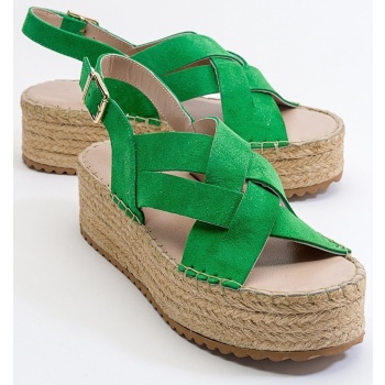 luvishoes lontano women`s green suede σε προσφορά