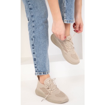 soho beige women`s sneakers 18833 σε προσφορά