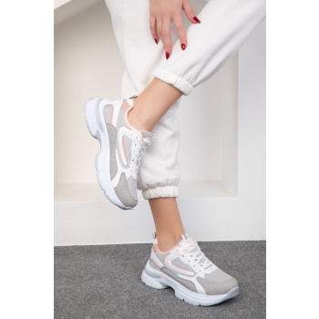 soho ice-powder-white women`s sneakers