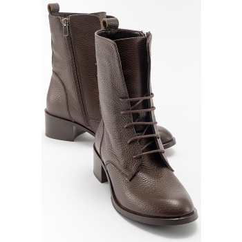 luvishoes 1190 brown leather women`s σε προσφορά