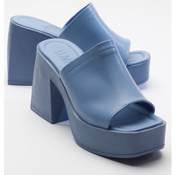 luvishoes aner women`s blue heeled σε προσφορά