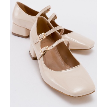 luvishoes minos beige patent leather σε προσφορά