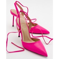 luvishoes bonje fuchsia women`s heeled shoes