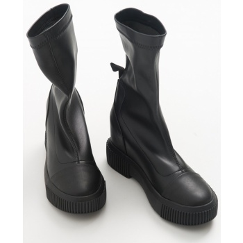 luvishoes 3042 black skin women`s boots