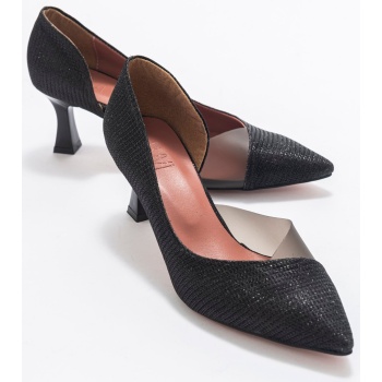 luvishoes 353 black glittery heels σε προσφορά