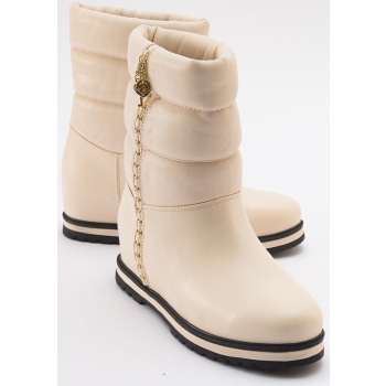 luvishoes stor women`s beige boots. σε προσφορά