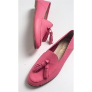  luvishoes f04 pink skin genuine leather shoes