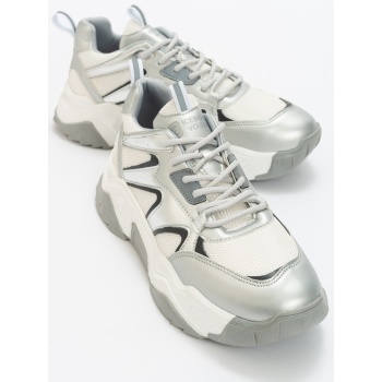 luvishoes limos silver white women`s σε προσφορά