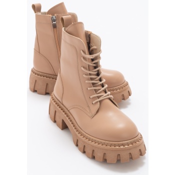 luvishoes tool dark beige women`s boots σε προσφορά