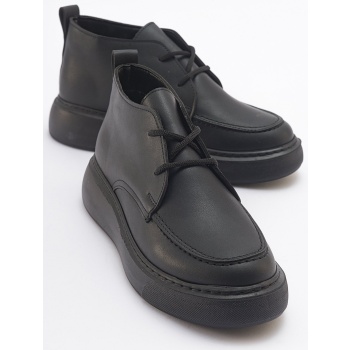 luvishoes valve black skin women`s boots σε προσφορά