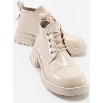 luvishoes lagom women`s beige patent σε προσφορά