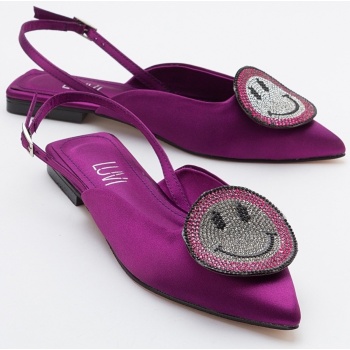 luvishoes gevel women`s purple satin σε προσφορά