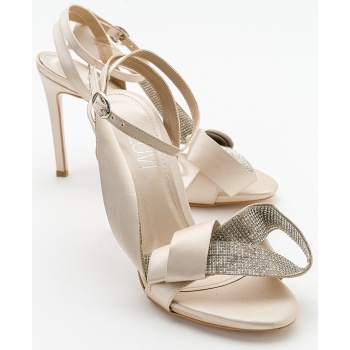 luvishoes pares women`s beige satin σε προσφορά