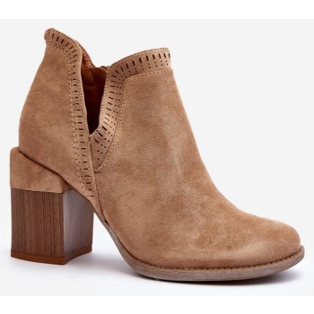 beige jolnima ankle boots with a σε προσφορά