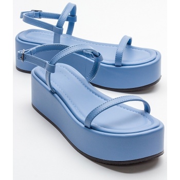 luvishoes lina women`s blue sandals σε προσφορά