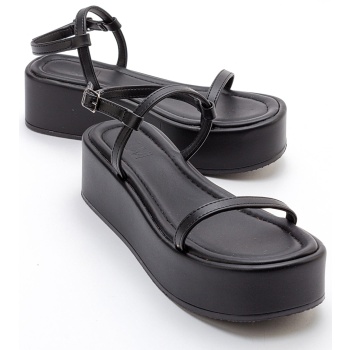 luvishoes lina women`s black sandals σε προσφορά