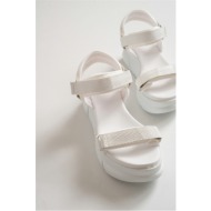  luvishoes women`s white sandals 4760