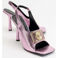  luvishoes olney pink women`s heels shoes