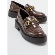  luvishoes unte coffee turning women`s loafers