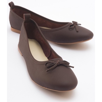 luvishoes 01 brown skin genuine leather σε προσφορά