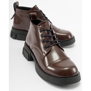 luvishoes lagom brown patent leather σε προσφορά