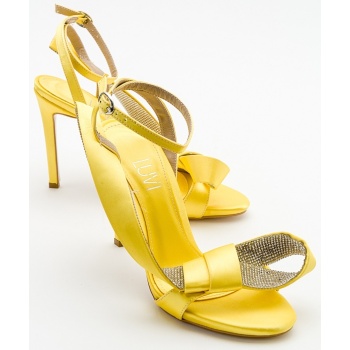 luvishoes pares women`s yellow satin σε προσφορά