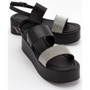luvishoes pantos women`s black sandals σε προσφορά
