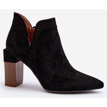black vailen high-heeled ankle boots σε προσφορά