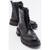  luvishoes women`s coralo black lace up boots