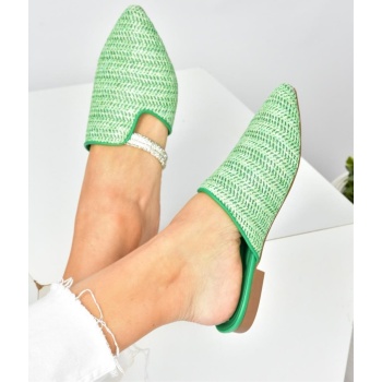 fox shoes green women`s slippers with σε προσφορά