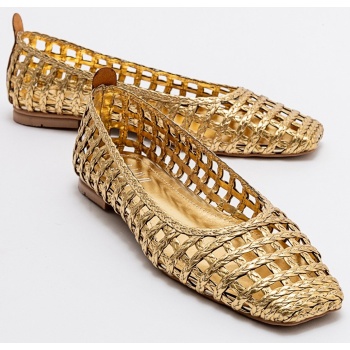 luvishoes arcola women`s gold knitted σε προσφορά